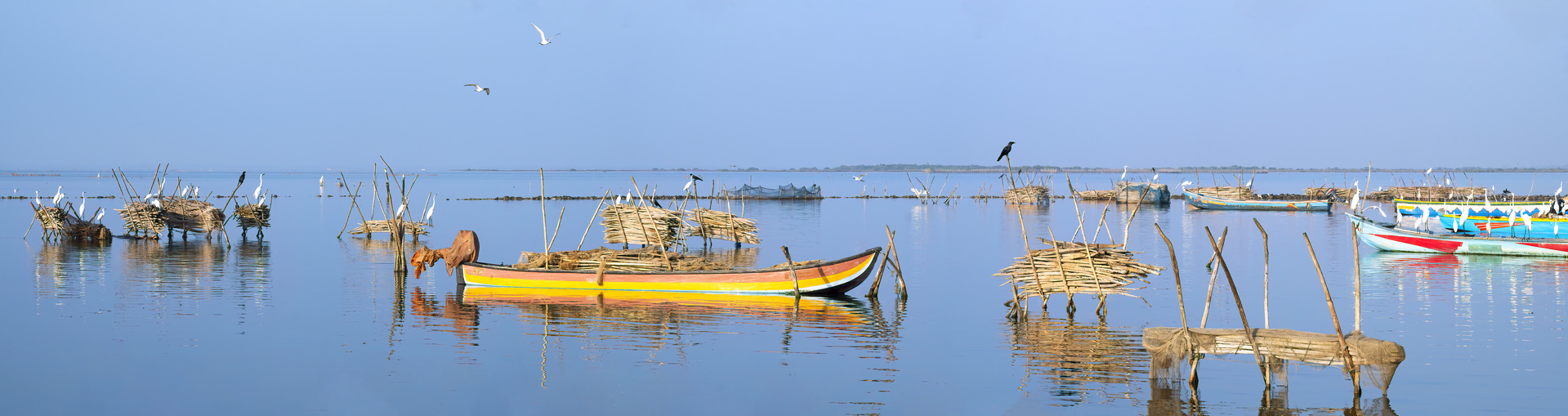 bateau pecheurs jaffna sri lanka nord