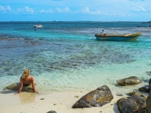 plage pigeon island trincomalee sri lanka