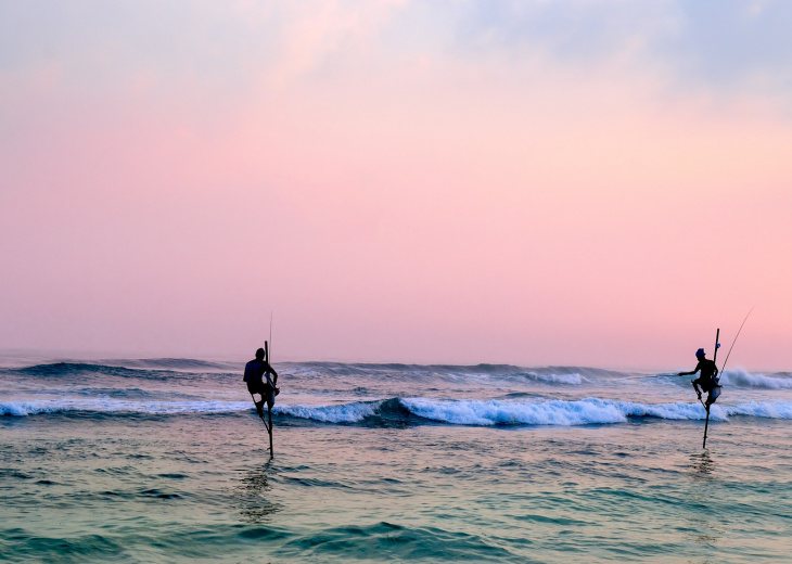 pecheurs sunset equilibre