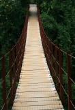 Pont suspendu sur la rivière Kelani, Kitulgala, Sri Lanka