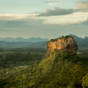 Rocher Sigiriya au Sri Lanka