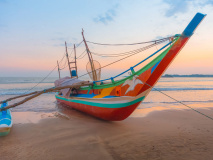 Bateau sur la plage