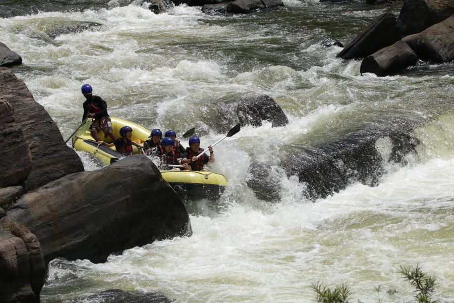 Rafting a Kitulgala